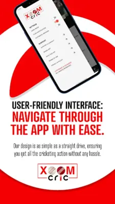 Xoom Cric android App screenshot 1
